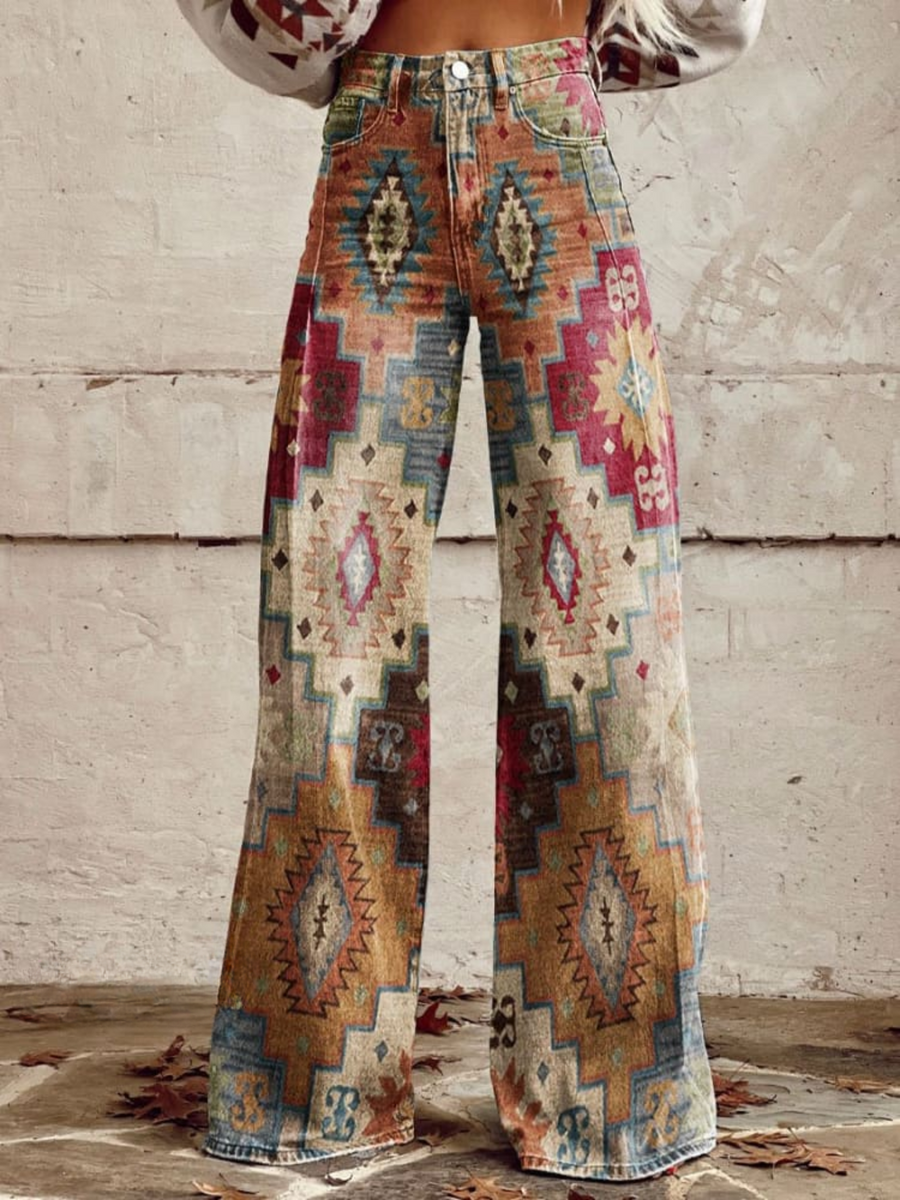 Léa - Pantalons Retro Élégants