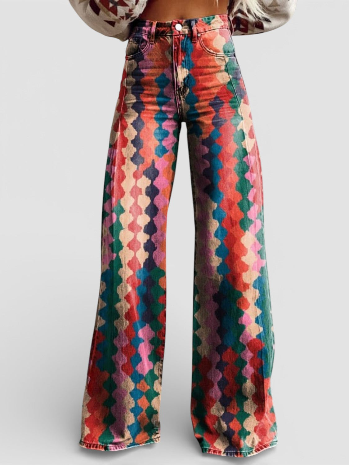 Amélie - Pantalons Bohèmes Élégants