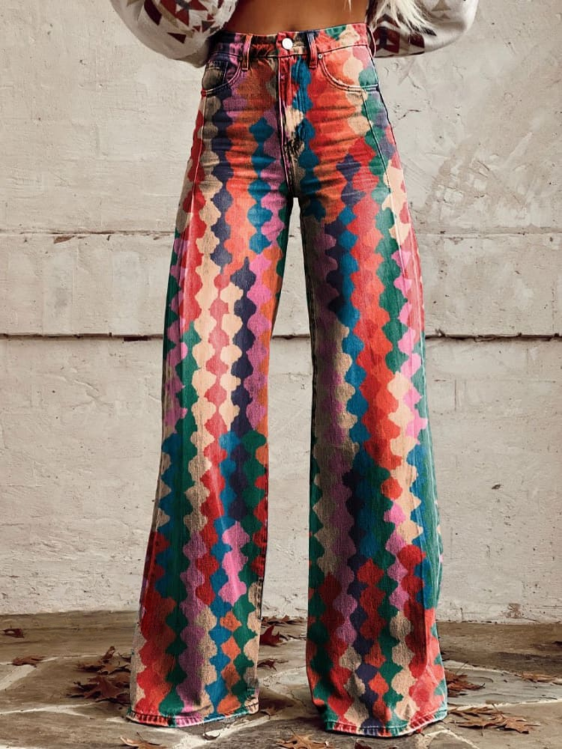 Amélie - Pantalons Bohèmes Élégants