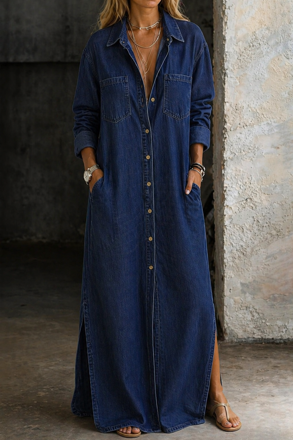 Daniela - Robe à Boutons