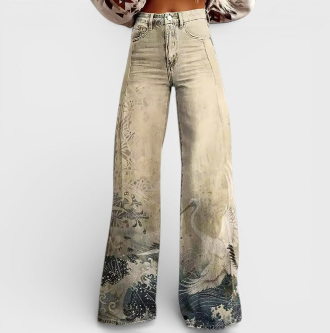 Ondata - Pantalons Bohémiens Élégants