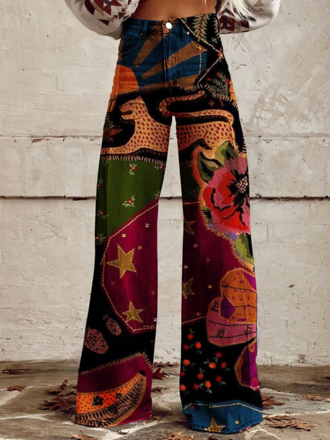 Léna - Pantalons Boho Chic