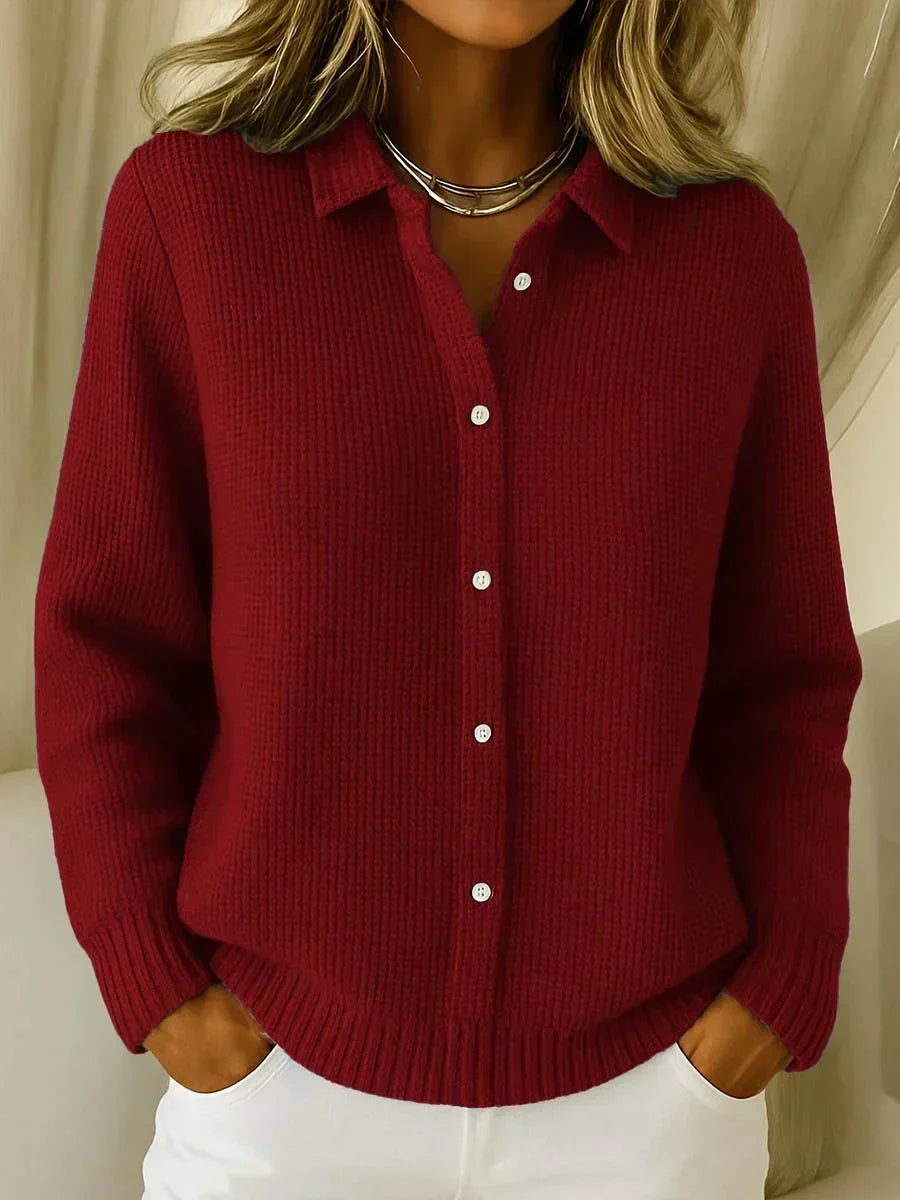Catherine | Cardigan en maille texturée