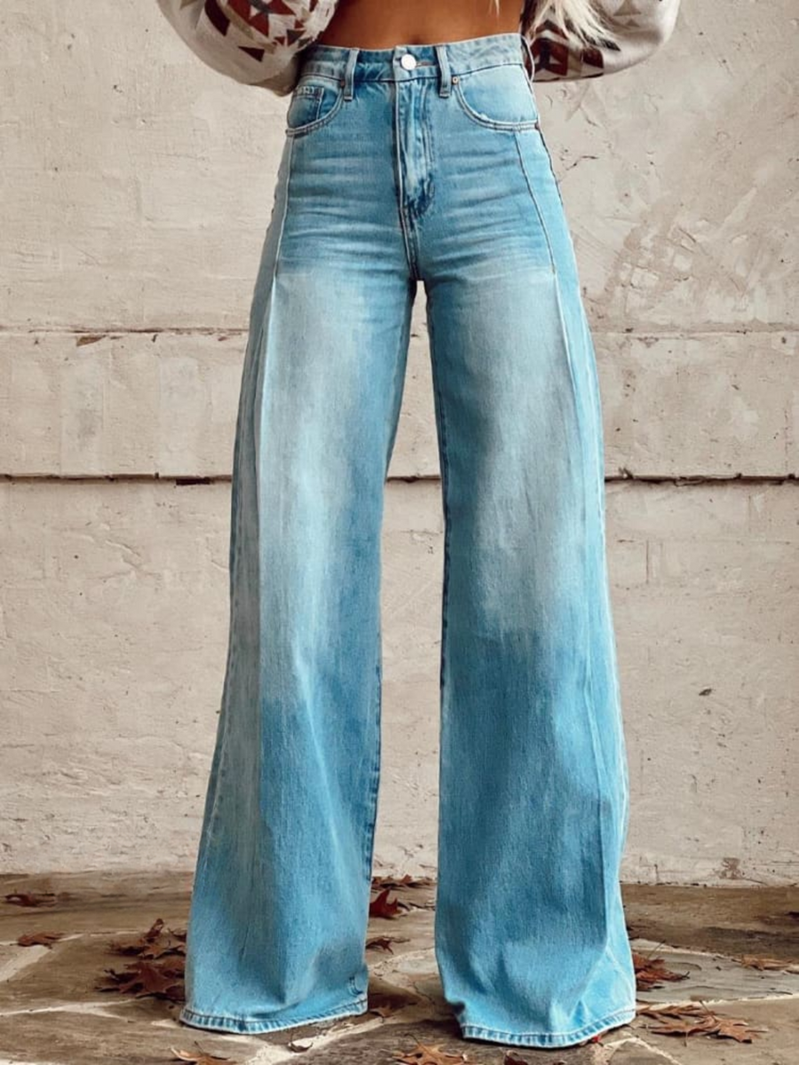 Lucia - Pantalons Élégants à Coupe Largue