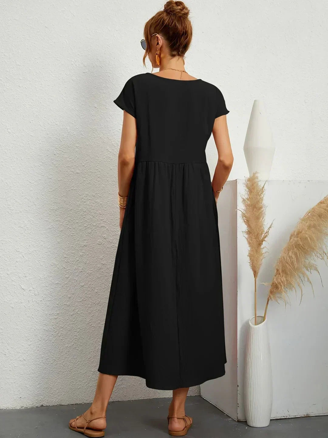 Gabriela™ | Robe midi fluide d'une élégance intemporelle