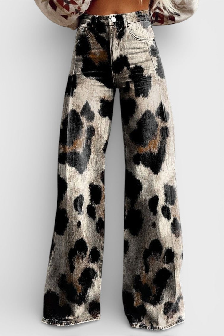 Cheetah - Pantalons Boho Élégants